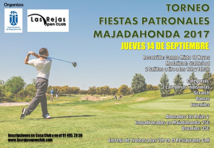 Torneo De Las Fiestas De Majadahonda En Las Rejas Federacion De Golf De Madrid