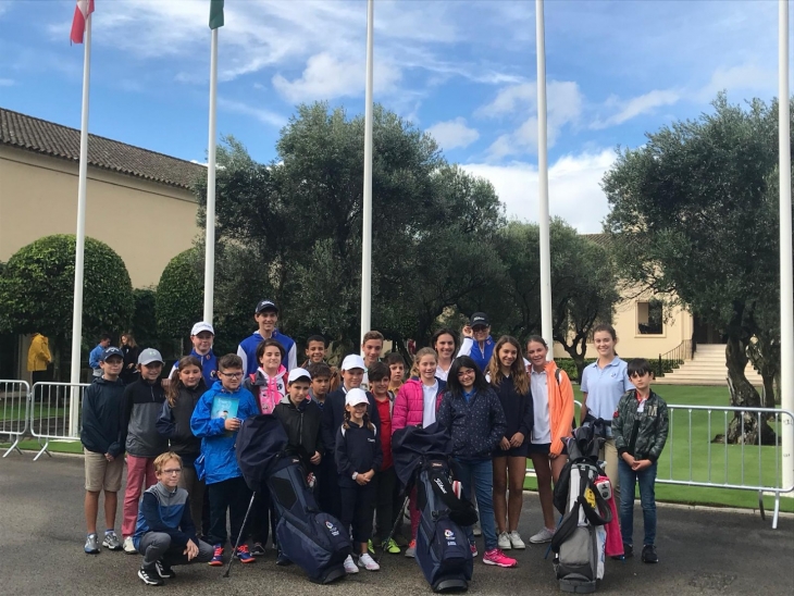 Los Alumnos De Brea Del Tajo Y Del Sotogrande International School Unidos Por La Pasion Del Golf Federacion De Golf De Madrid