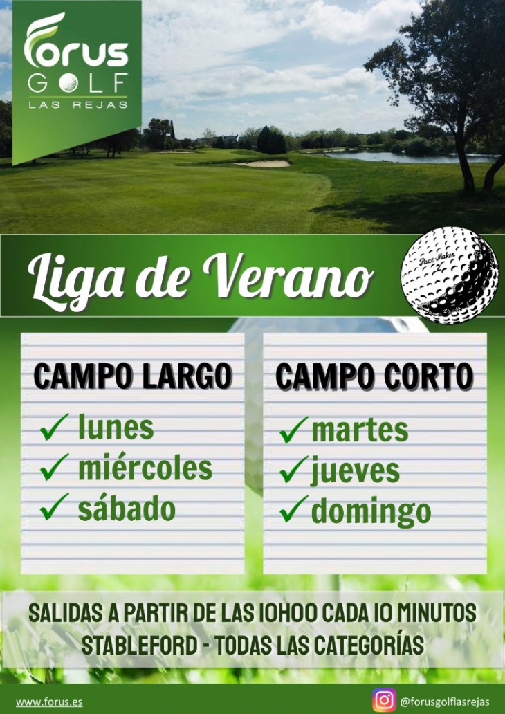 Liga De Verano En Forus Las Rejas Federacion De Golf De Madrid